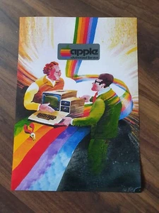RETRO APPLE SERVICE POSTER 1980'S REPRINTED ON HIGH GLOSS A3 - Picture 1 of 1