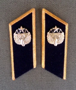 Kragenspiegel mit Auflage Uniform Eisenbahntruppen UDSSR Sowjet Armee - Bild 1 von 1