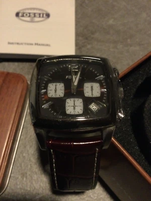 Orologio da polso Fossil 1954 Japan movement PR-5258 Water Resistant Uomo - Immagine 1 di 4