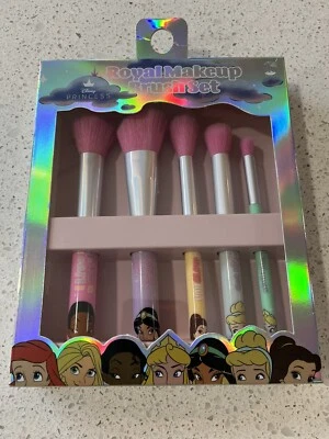 Juego de 5 brochas de maquillaje Princesas Disney exclusivas de Primark nuevas Foto 1 de 2