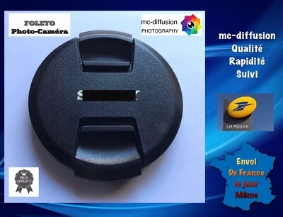 FOLETO 49 mm Bouchon, Cache Objectif, Couvre Objectif 52mm Pour Sony