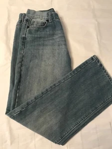 Calvin Klein Teen Sz 18 Jeans Rebel Slim Straight NWOT Light Wash Teen - Picture 1 of 7