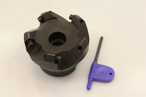 FP 63A | 63mm MOLINO FACIAL 27mm diámetro 45° | tipo inserto cortador de carcasa negro o crohm - Imagen 1 de 1