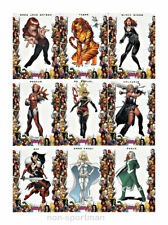 WOMEN OF MARVEL SERIES 2 WOMEN OF MARVEL FRAMED SET (9)