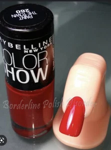Maybelline New York Color Show Nail Lacquer Number 260 PAINT THE TOWN - Picture 1 of 3