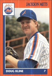 1990 Jackson Mets Grand Slam #2 Doug Kline