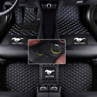 For Ford Mustang Car Floor Liner Mats Right Rudder Waterproof Auto Carpets