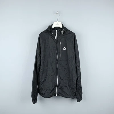 Chaqueta ligera para correr K-WAY para hombre Packable Black Talla L Foto 1 de 4