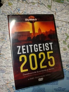 ZEITGEIST 2025 COMPANION DVD 6 Part TV Series Secret Destiny Of America SkyWatch - Imagen 1 de 3