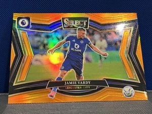 2024-25 Panini Select Premier League - Jamie Vardy - Field Level Orange Prizm /75 - Bild 1 von 6