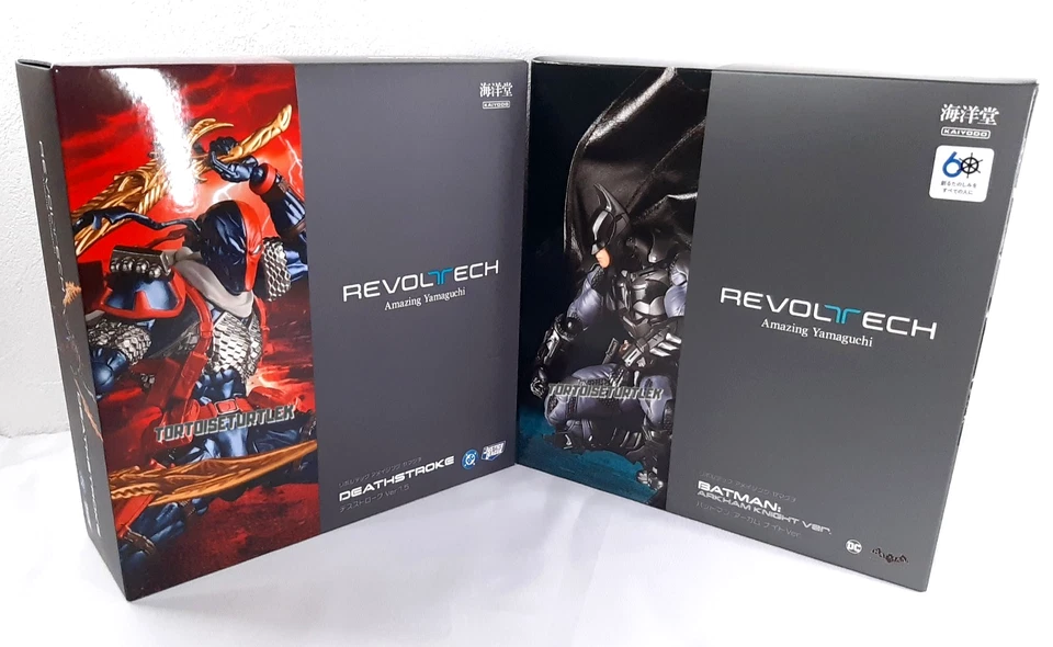 Kaiyodo Revoltech Yamaguchi Deathstroke Ver. 1.5 with bonus Parts