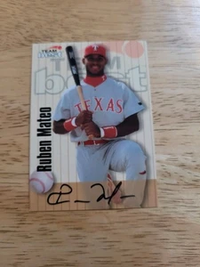 1998 Best Autographs Signature Series #33 Ruben Mateo - Picture 1 of 2