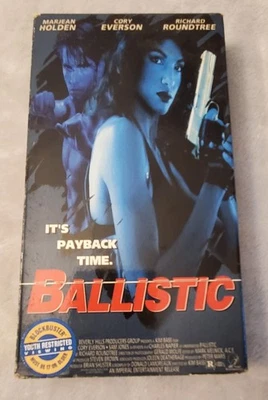 Ballistic VHS 1995 (Used, Blockbuster Rental) - Image 1 of 4