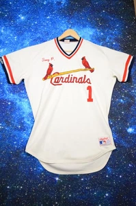 Vintage Rawlings St. Louis Cardinals Jersey Mens 44 MLB Baseball Made USA 90s - Picture 1 of 12