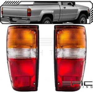 Par de luces traseras LH RH negras para camioneta TOYOTA 84-88 84-89 4RUNNER - Imagen 1 de 4