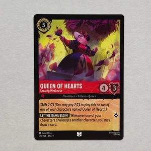 Queen of Hearts 120/204 Disney Lorcana Fabled Regular Uncommon Card NM - Picture 1 of 2