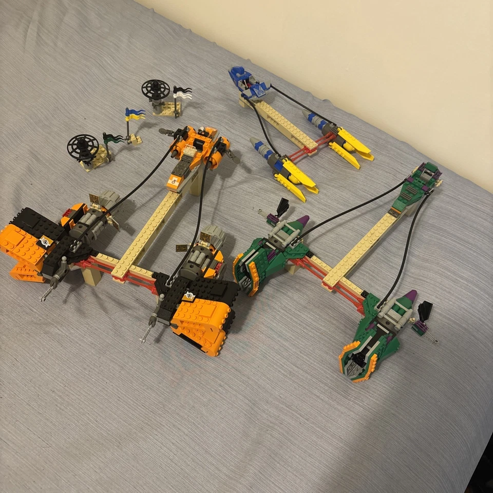 Lego 7171 Mos Espa Podrace Star Wars 100% COMPLETO *sin caja* Foto 1 de 4