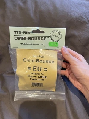 Sto Fen Omni Bounce Canon 320EX FLASH UNITS - Image 1 of 2