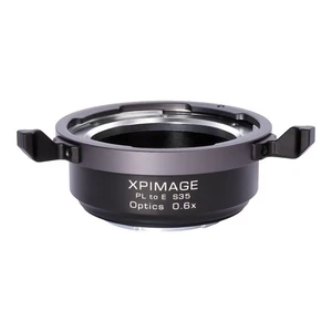 XPIMAGE 0.6X Speed Booster Adapter PL Mount FF Lens to Sony E Mount S35 Cameras - Picture 1 of 7