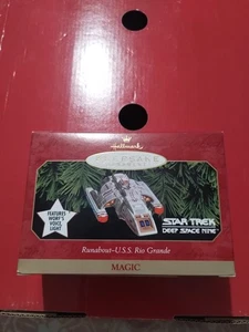 Hallmark Keepsake Ornament 1999 Star Trek U.S.S. Rio Grande ** - Picture 1 of 2