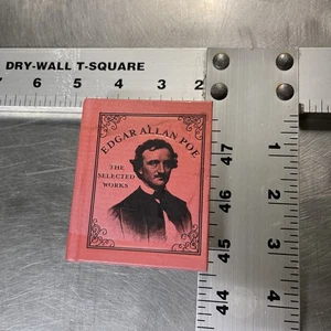 Edgar Alan Poe The Selected Works Miniature Edition Hardcover Running Press GOOD - Picture 1 of 4