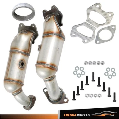 Front LH + RH Catalytic Converter For Dodge Grand Caravan 2011-2015 2016 3.6L V6 Foto 1 de 4