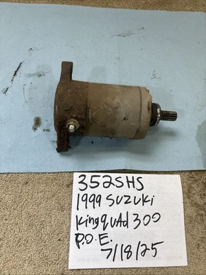 Suzuki King Quad 300 1999 motor de arranque 352 Foto 1 de 4