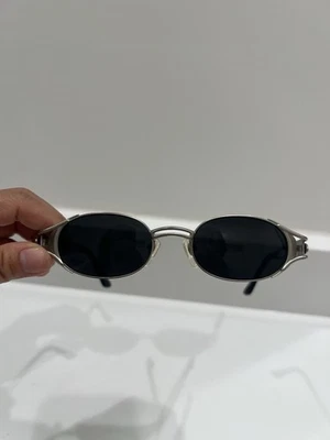 Andy Lau Design Vintage Sunglass Metal Frame Oval Sunglasses - Image 1 of 4