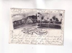 F5305) Ansichtskarte, GRÜSS vom PARKHAUS - NEUSTADT am RÜBENBERGE 1902 - Bild 1 von 2
