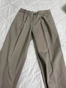 Dockers Khaki Hose Herren 32 x 32 Signatur Beige Lux Classic Fit Plissee - Bild 1 von 7