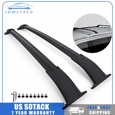 Par de barras transversales de techo para Cadillac Escalade ESV 2015-19 Chevy Suburban Tahoe Foto 1 de 4