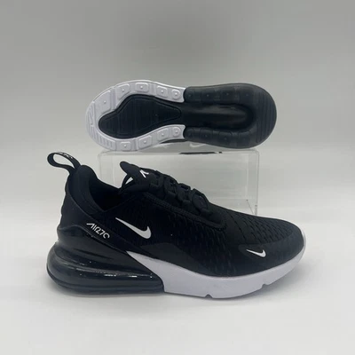 Womens Size 8 Nike Air Max 270 Black White Training Sneaker AH6789 001 - Image 1 of 4