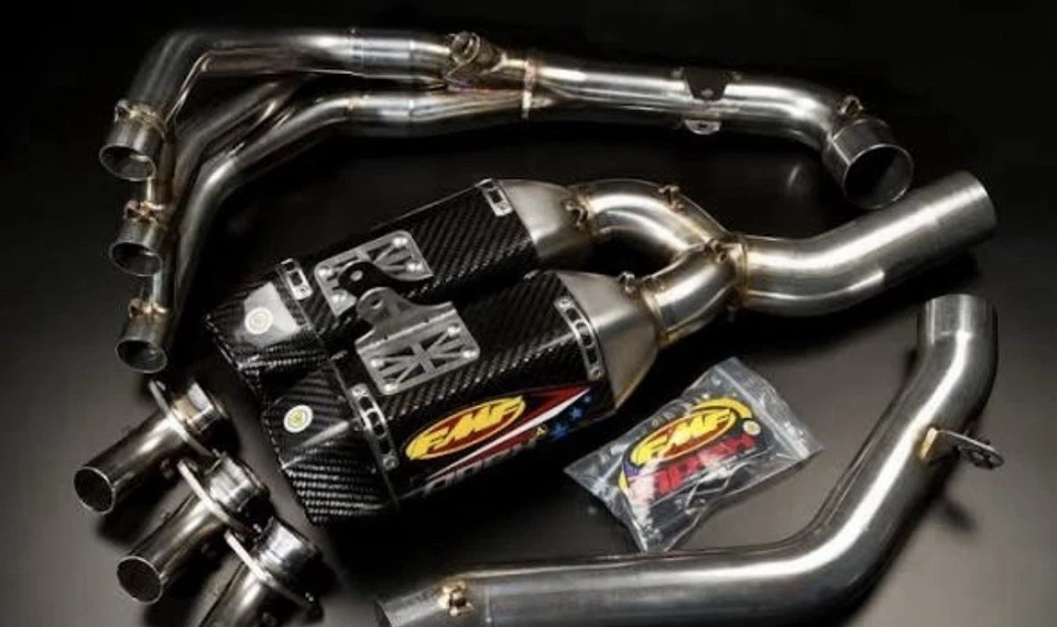 Escape completo de titanio Triumph Daytona 675/675r FMF Foto 1 de 1