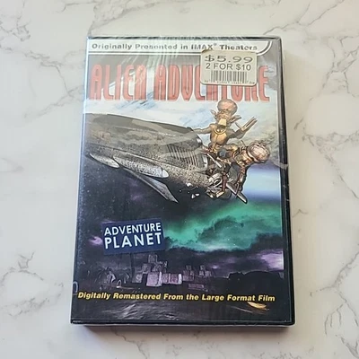 Alien Adventure NEW Sealed DVD 2001 Imax Theaters Animated 2D & 3D, Commentary - Image 1 of 4