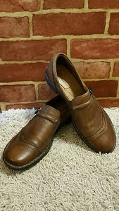 Earth Origins COMFY Women's Flats Size 11M Brown Leather 1698 - Picture 1 of 9