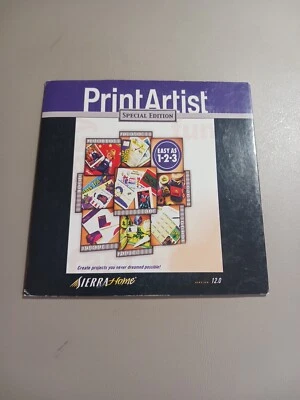 Print Artist Special Edition 2001 Sierra CD-ROM Windows  - Image 1 of 4