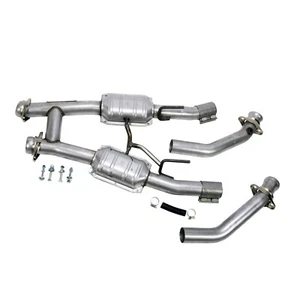 BBK Performance 1521 High-Flow Full H-Pipe Assembly Fits 86-93 Mustang - Picture 1 of 5
