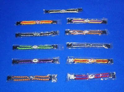 BRAND NEW EXTRAORDINARY NFL TEAM FOOTBALL BRACELET AFC NFC - EXCELLENT GIFTS - Image 1 of 4