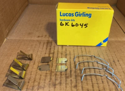 Kit de herrajes de freno delantero Lucas Girling - GK6045 - Se adapta a Mazda B2200 (1982-1984) Foto 1 de 4