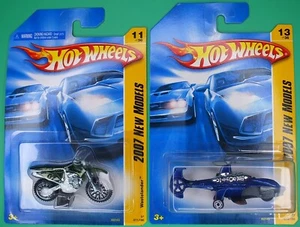 Hot Wheels 2007 New Models Sky Knife #13 Wastelander #11 Lot of 2 - Picture 1 of 6