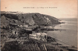 Túnez Sidi Bou Said Le Village et la Briqueterie Postal C318 - Imagen 1 de 2