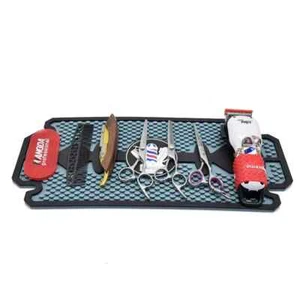 Rubber Professional Barber Tool Station Latex Mat For Clippers/Trimmers/Scissors - Picture 1 of 1