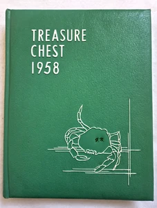 Anuario Bellflower CA 1958 High School Treasure Chest anual California - Imagen 1 de 12
