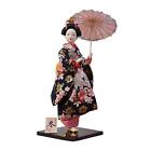 Japanese Geisha, Asian Geisha Doll, 30cm Decorative Oriental Antique Kabuki