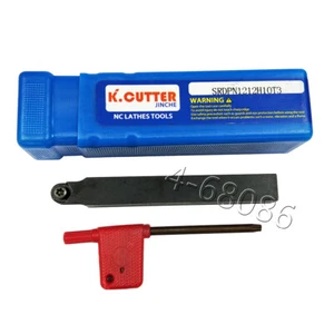 SRDPN12H10 12x100mm redondo torno derecho índice soporte herramienta para RPMT10T3 R5 PRMW10 - Imagen 1 de 8