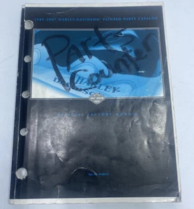 1989-2007 Harley-Davidson Painted Parts Catalog Touring Softail Sportster Dyna - Bild 1 von 5