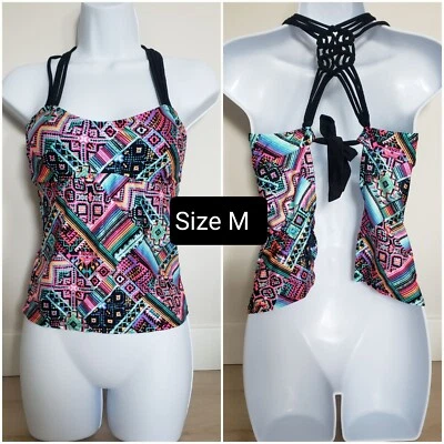 Traje de baño Tankini Top de moda para mujer talla M multicolor  Foto 1 de 4