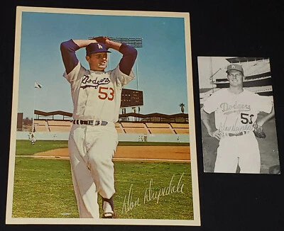 1960's DON DRYSDALE LOS ANGELES DODGERS - MLB - AUTOGRAPH POSTCARD + 8x10 PHOTO - Image 1 of 4