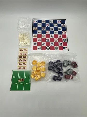 Mets vs. New York Yankees Baseball Helmets Checkers Set games -1994… Cover