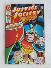 Justice Society Of America #4,1992 DC Comics. Very Fine Condition